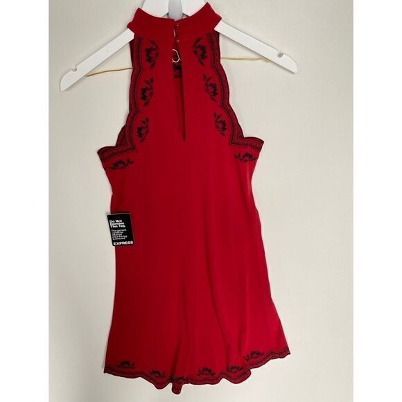 NWT Express Embroidered Dress - Picture 6 of 11